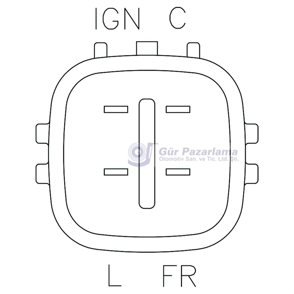 KONJ. 12V HONDA CRV 2007-> IG-C-L-FR