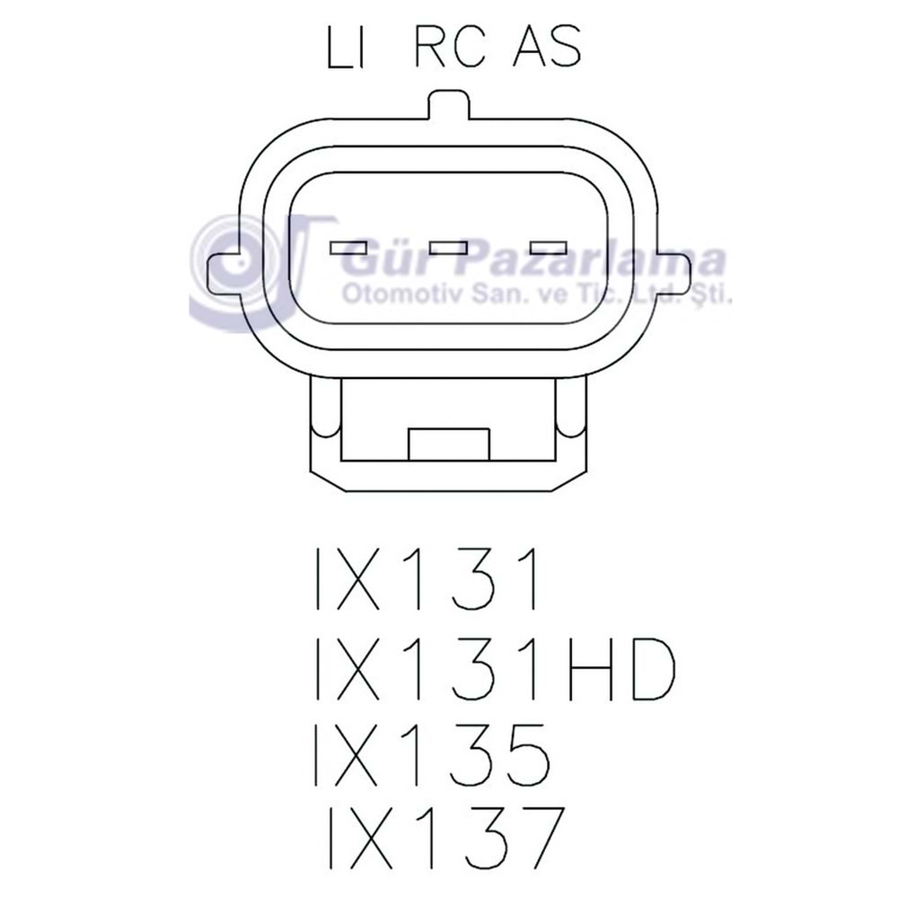 ALTERNATÖR KONJEKTÖR FORD C-MAX 1.8 TDCİ 02.2007 F