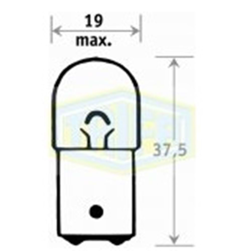 12V 5W 68 MARINE AMPUL