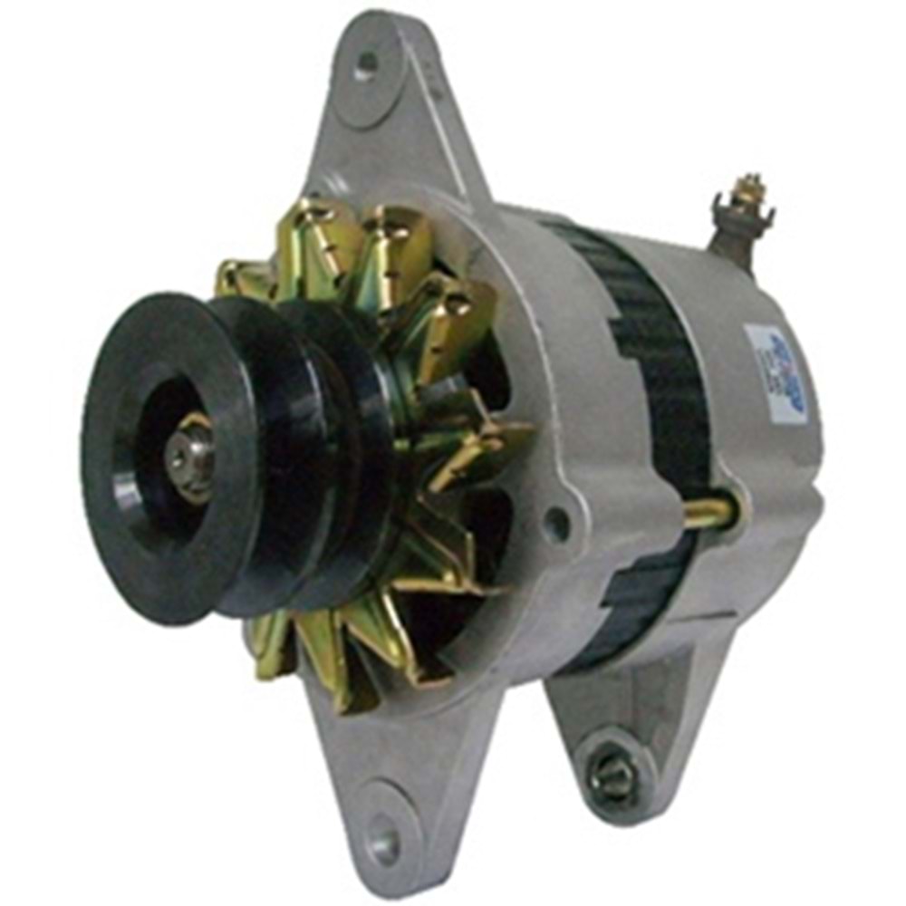 24V 55A HİNO MOTORLU İŞ MAKİNASI CIFT KASNAKLI