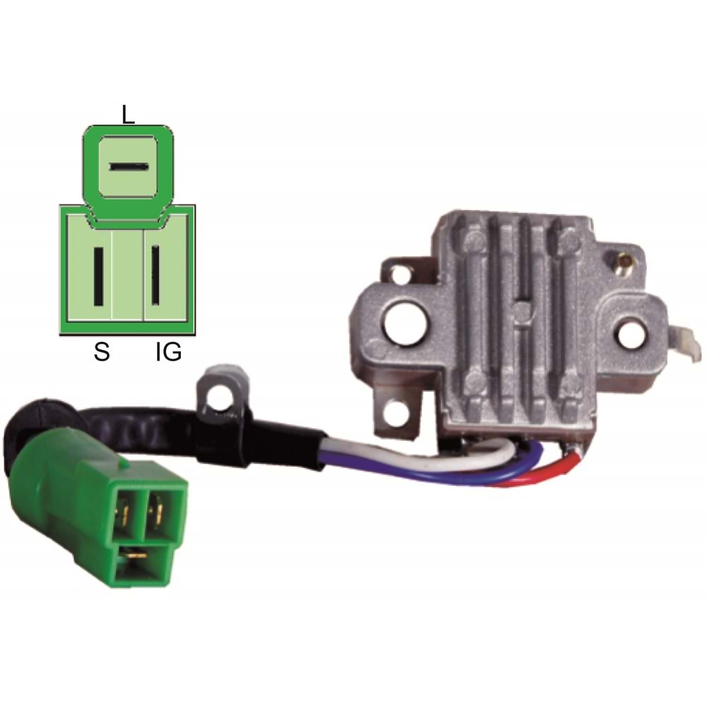 KONJ.12V.TOYOTA FORKLIFT YAS.SOKET KABLOLU