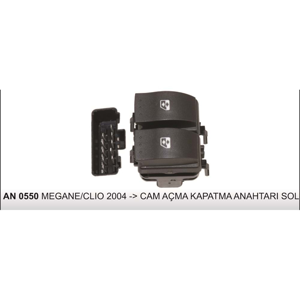RENAULT MEGANE/CLIO 2004->CAM AÇMA KAPAM ANAH. SOL