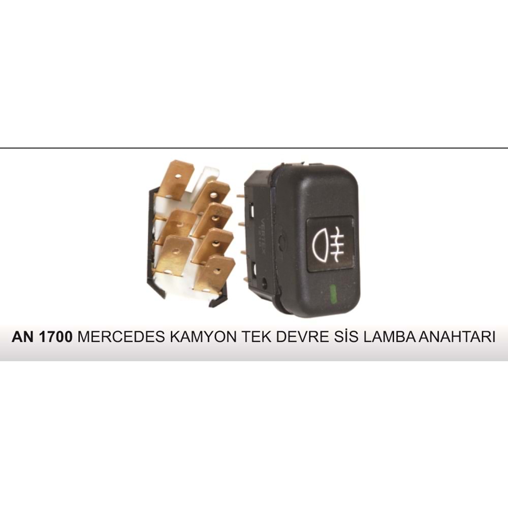 MERCEDES KAMYON TEK DEVRE SİS LAMBA ANAHTARI