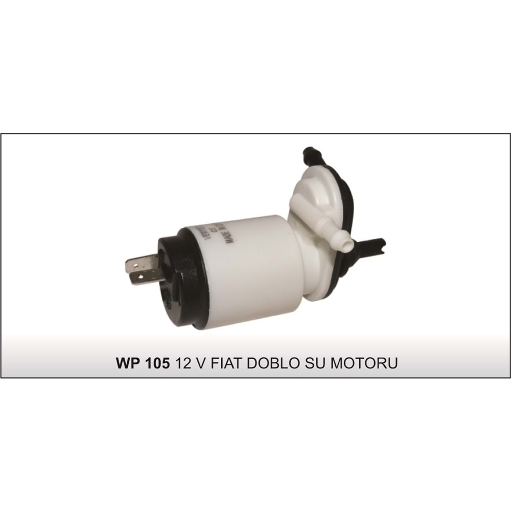 WP 105 SU MOTORU 12V FIAT DOBLO