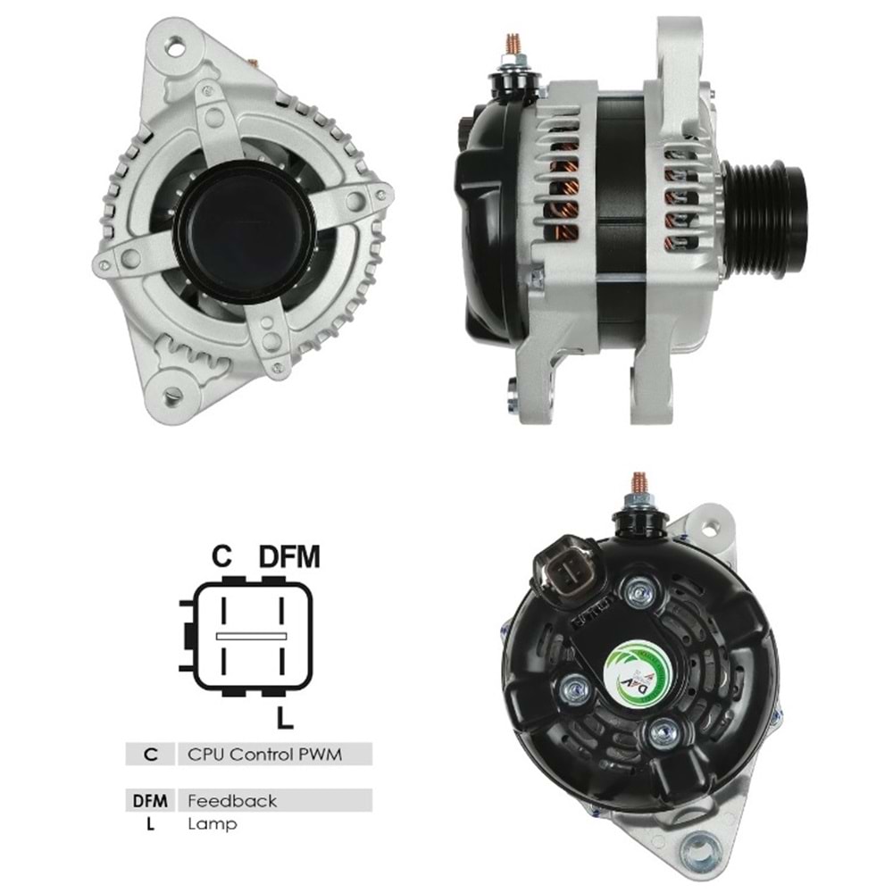 ALT DINAMO 12V 150A DENSO TIP HYUNDAI ix35/SANTA F