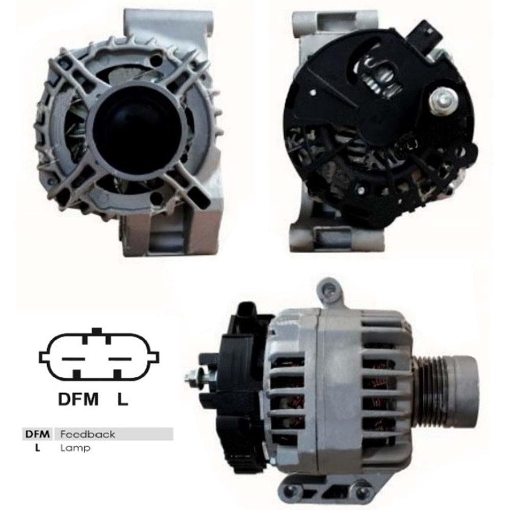 ALT DINAMO 12V 120A DENSO TIP OPEL ASTRA H / CORSA