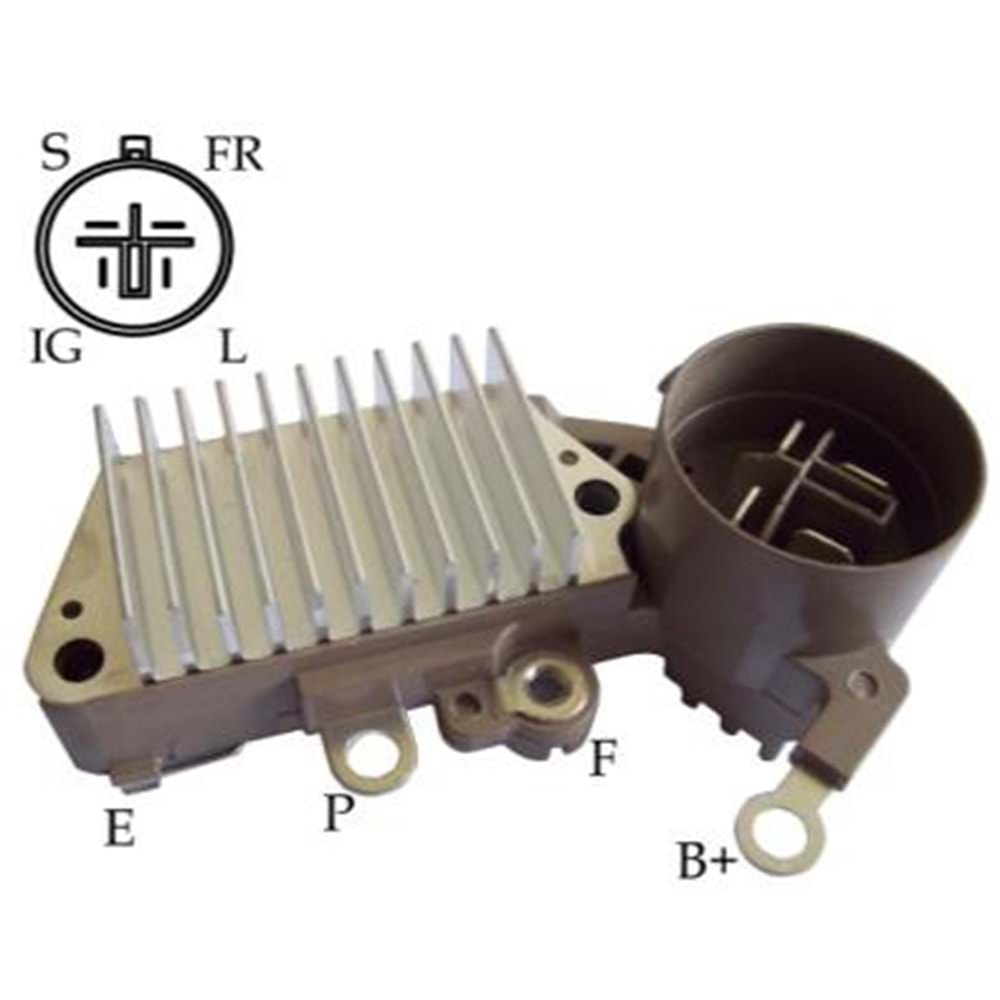 ALT KONJEKTOR 14.5V 4 FISLI NIPPON DENSO TIPI HOND