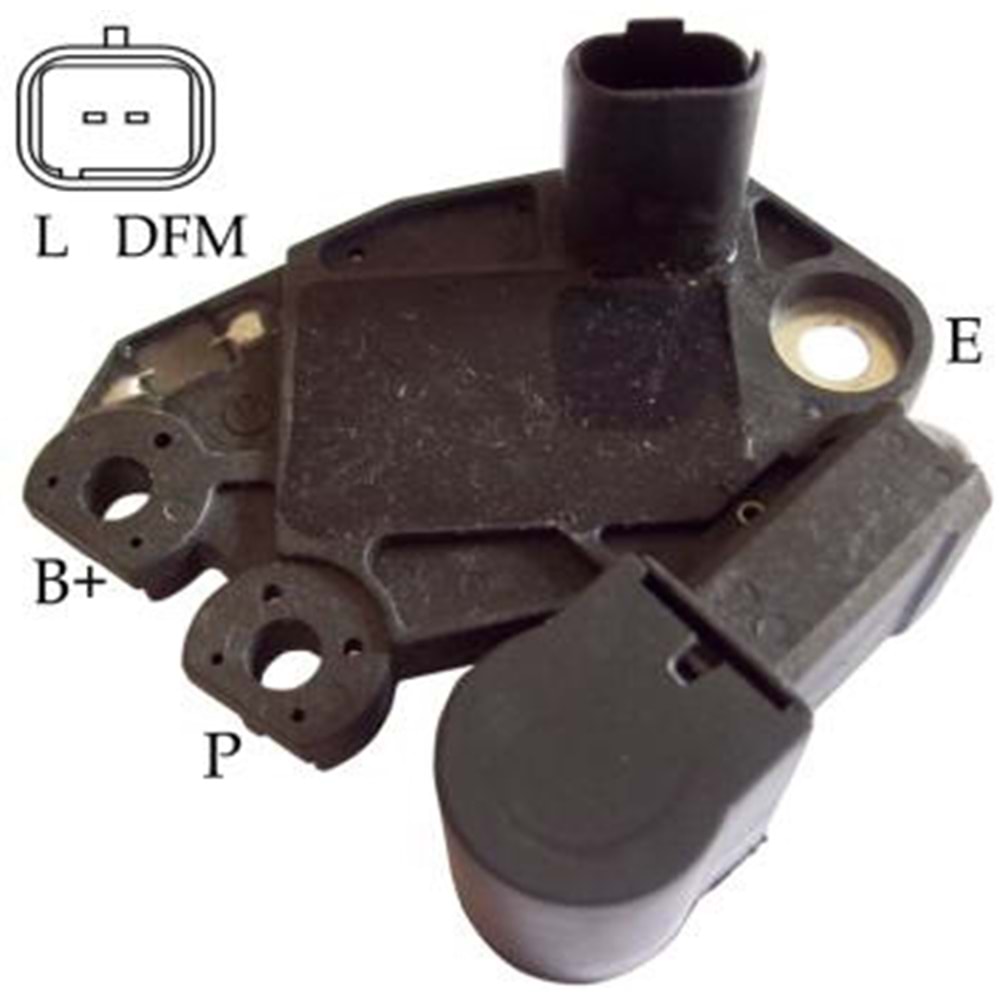 ALT KONJEKTOR 14.5V 2 FISLI VALEO TIPI RENAULT CLI