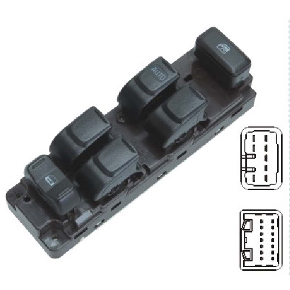 CAM ANAHTARI ISUZU D-MAX 4LÜ SÜRÜCÜ 22 Pin SM-660