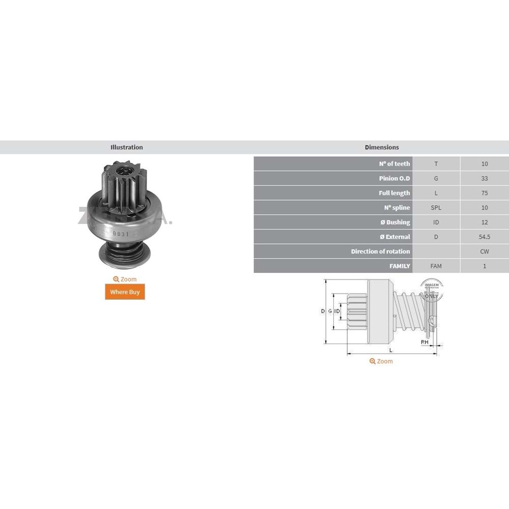 MARS DISLISI 10 DİŞ