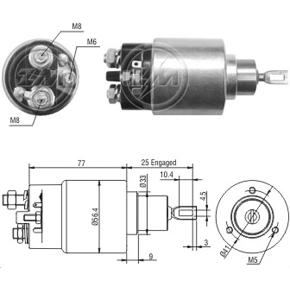 12V.BOSH TİPMARS OTOM. MERCEDES A 190