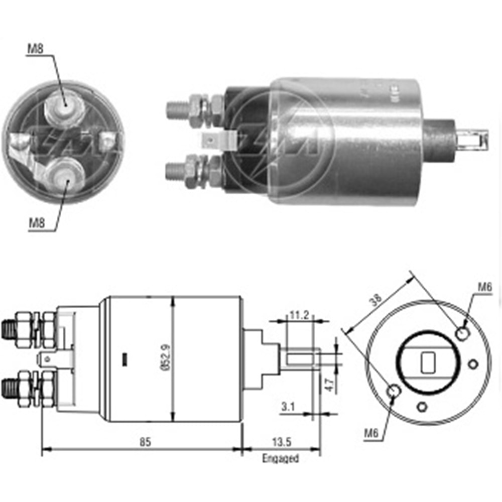 12V.BMC NISSAN LEVENT