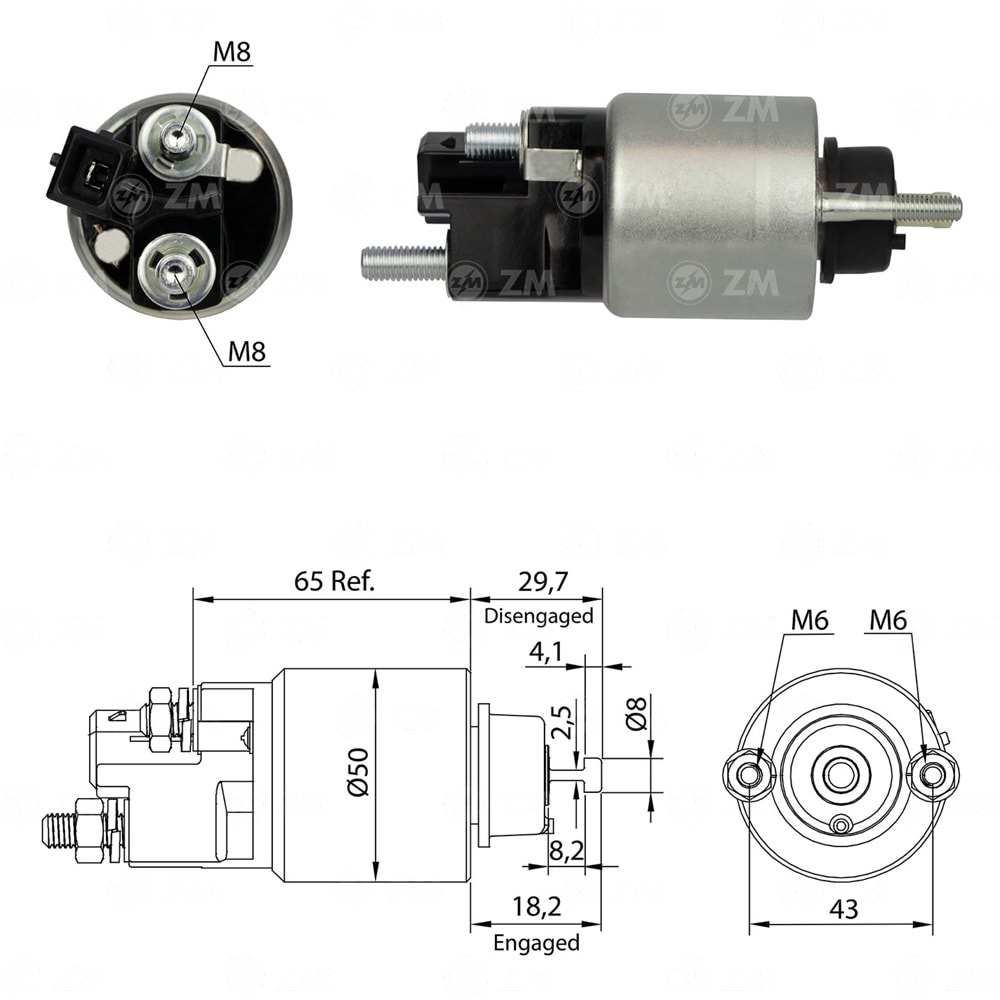 MARŞ OTOMATİĞİ 12V BMW