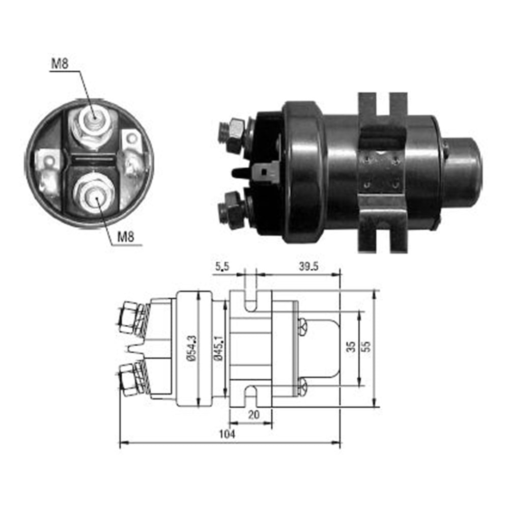 12V 200-800 AMP.UNIVERSAL ARA OTOMATIK