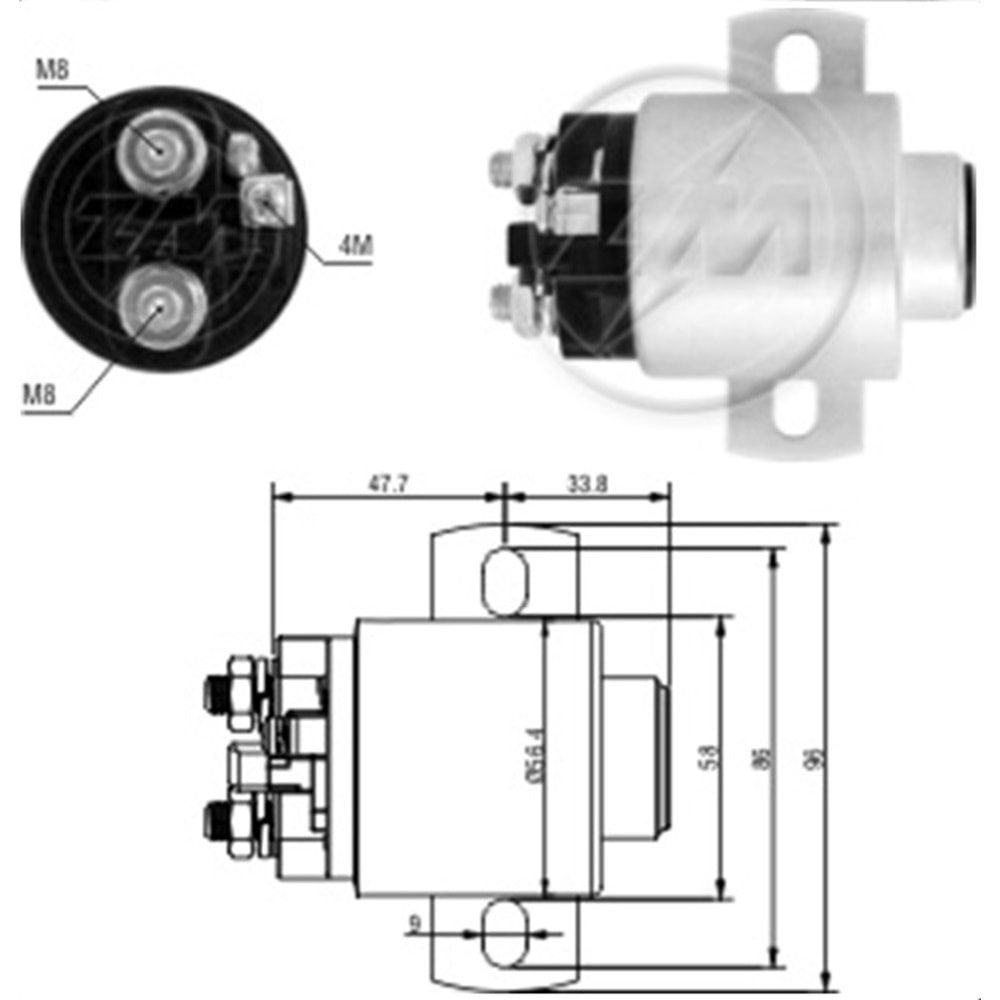 MARŞ OTOMATİĞİ 24V FORD CARGO