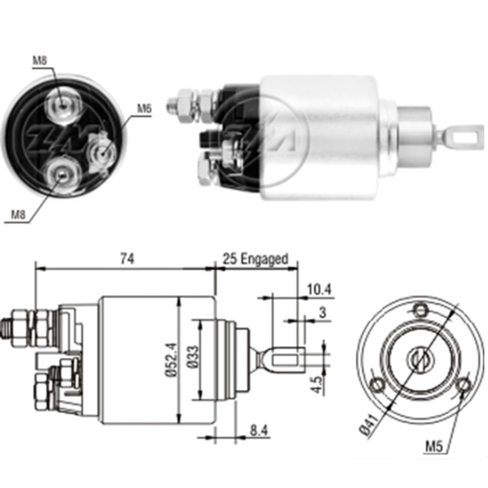 MARŞ OTOMATİĞİ 12V ALFA ROMEO FIAT/LANCIA
