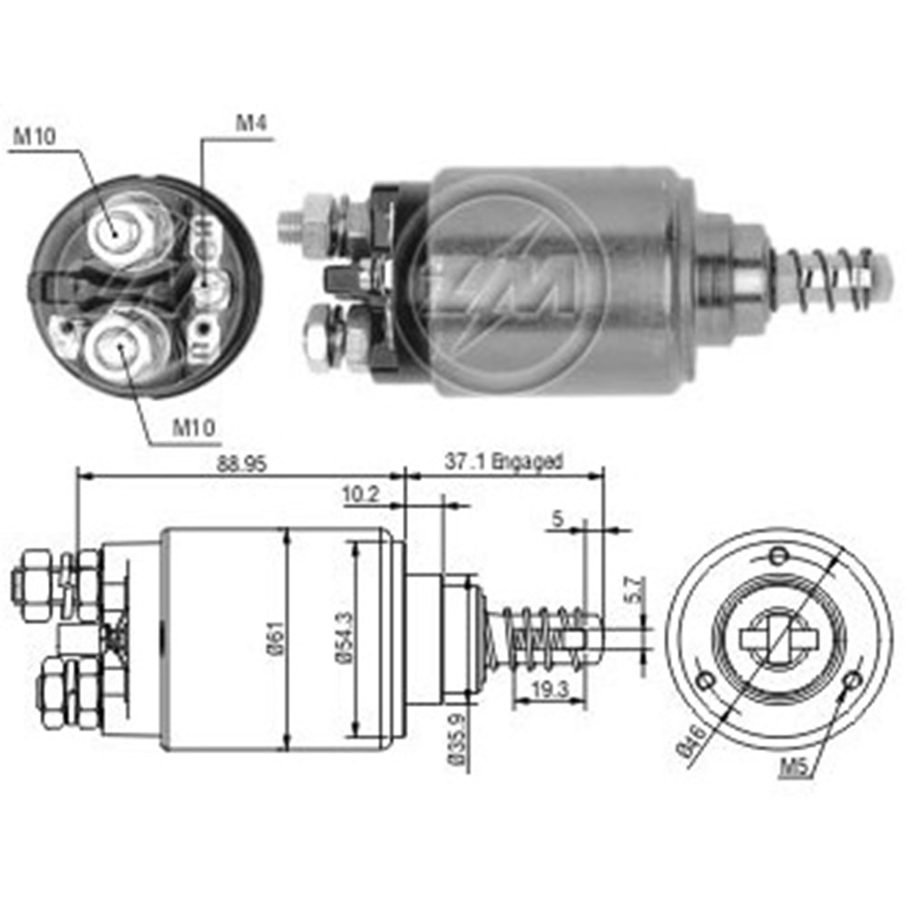 ZM-543 12V MERCEDES DİESEL