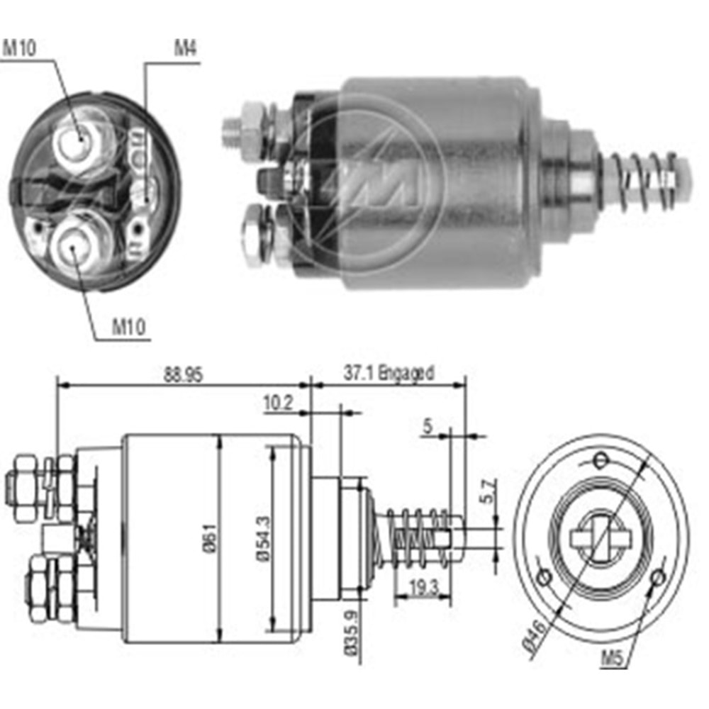 MARŞ OTOMATİĞİ 12V DEUTZ KHD/STEYR