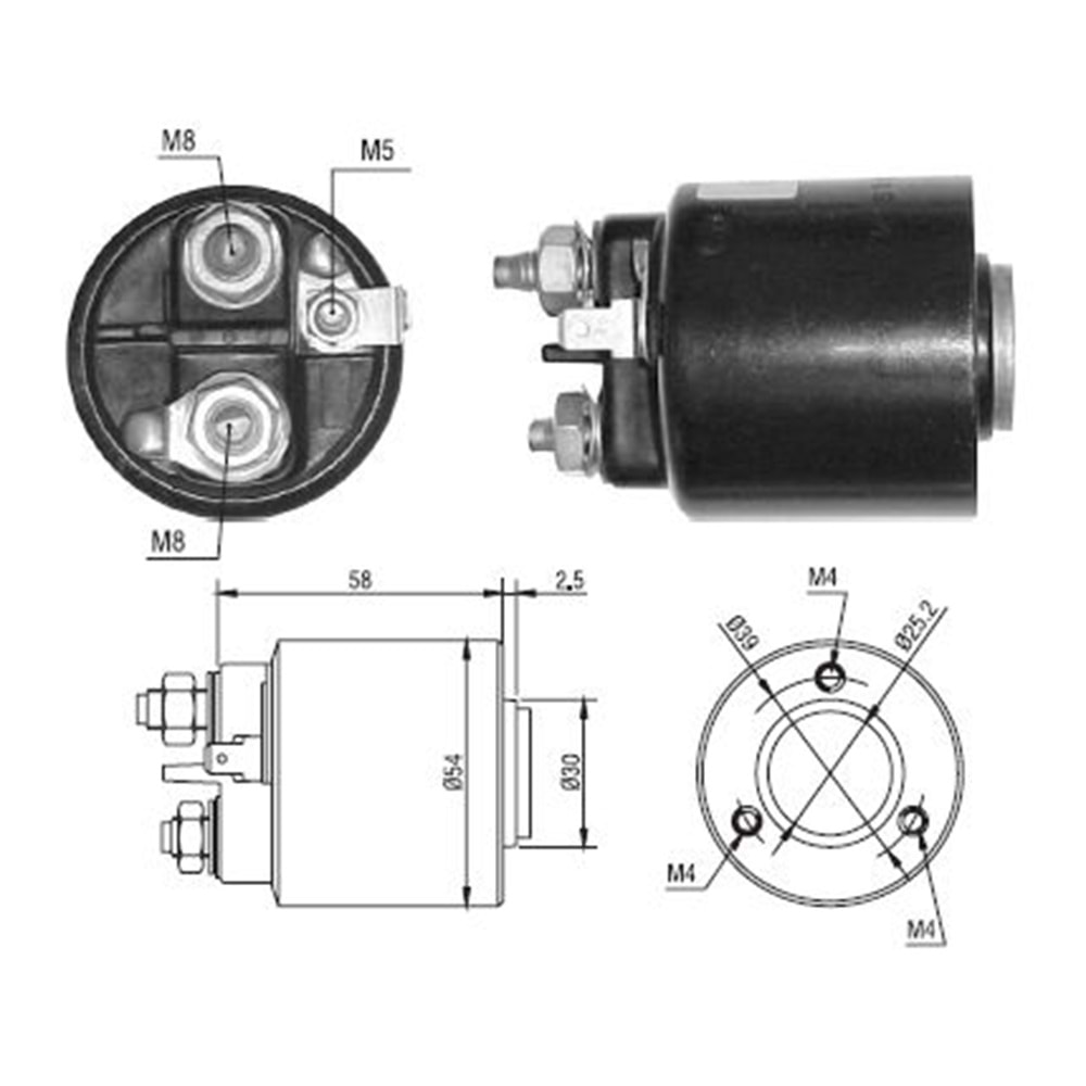 PEUGEOT 305-405/CITROEN/DEUTZ/LOMBARDINI 3D.FISLI