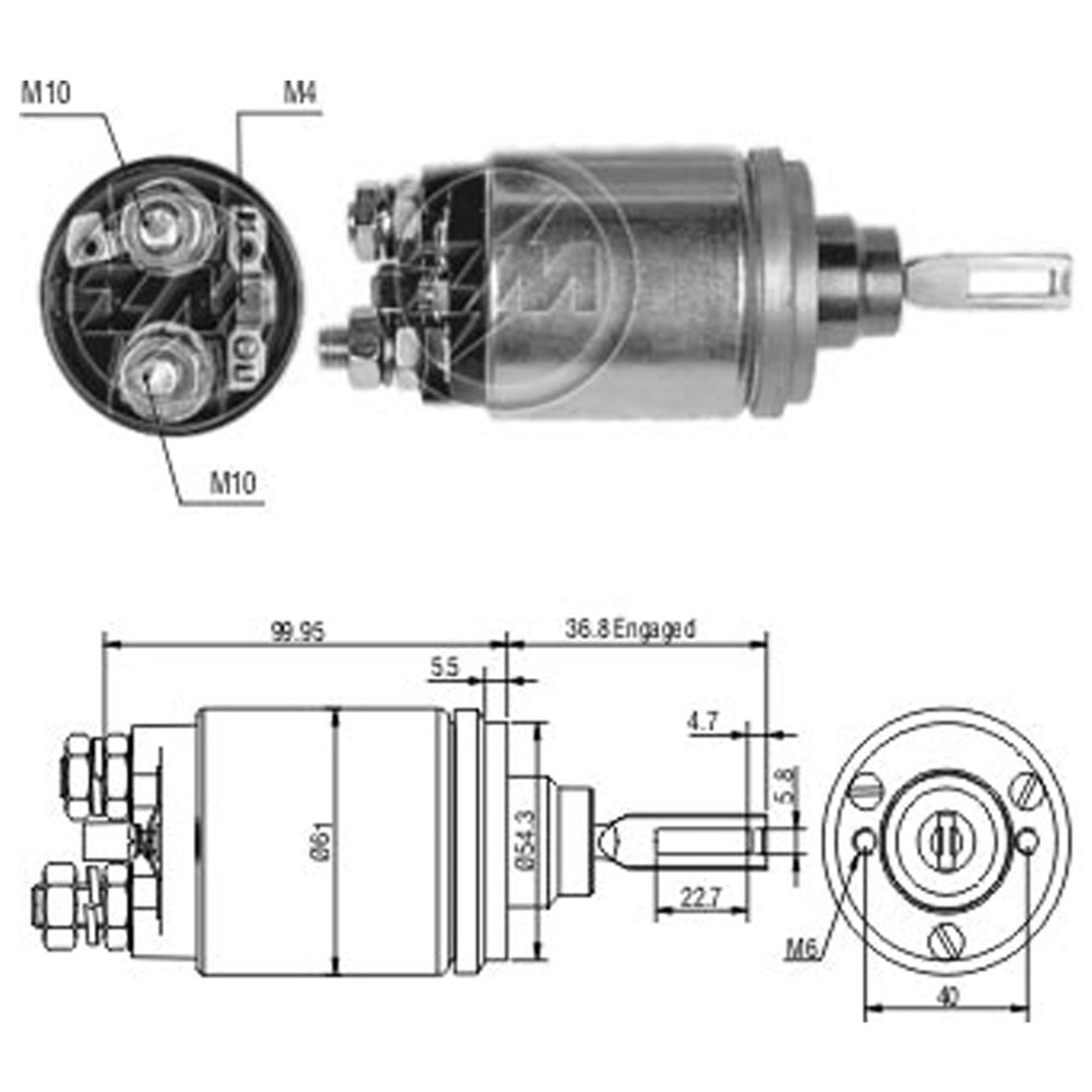 MARŞ OTOMATİĞİ 12V İNTER TARKTÖR