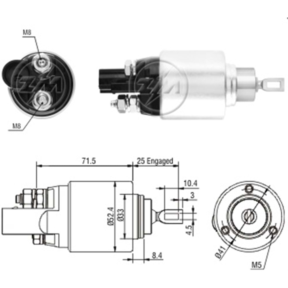 MARŞ OTOMATİĞİ 12V VW GOLF/BORA