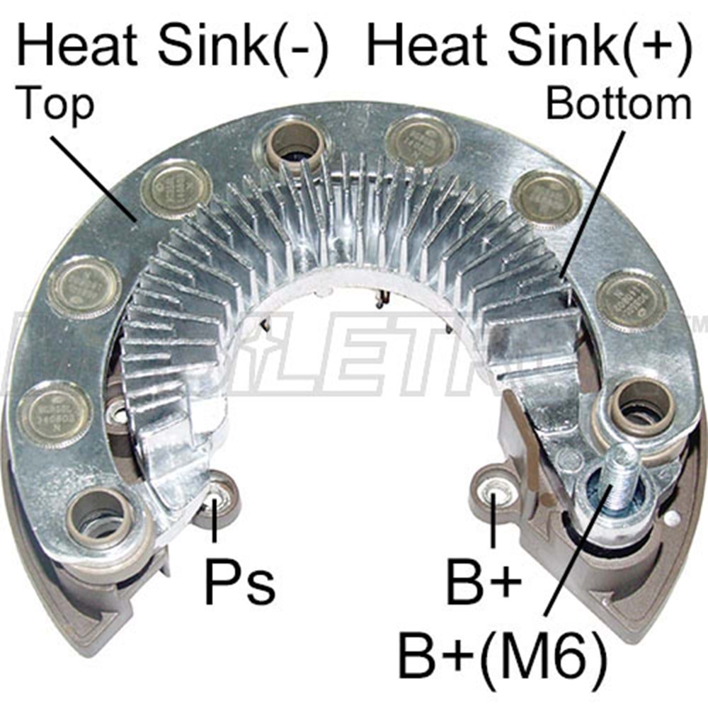 ALTERNATOR DIOT TABLASI 122MM 12*50A NISSAN INFINI