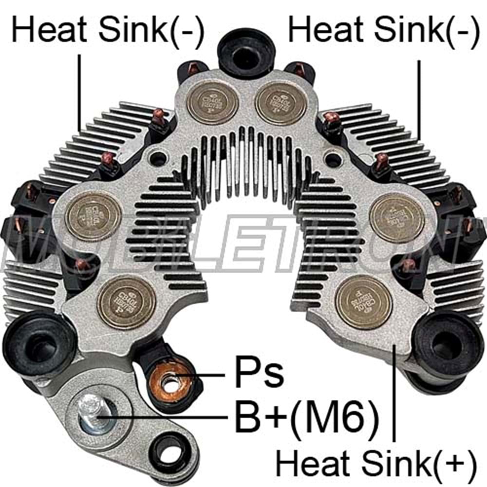 ALTERNATOR DIOT TABLASI 50 AMP HONDA Jazz 01.2015