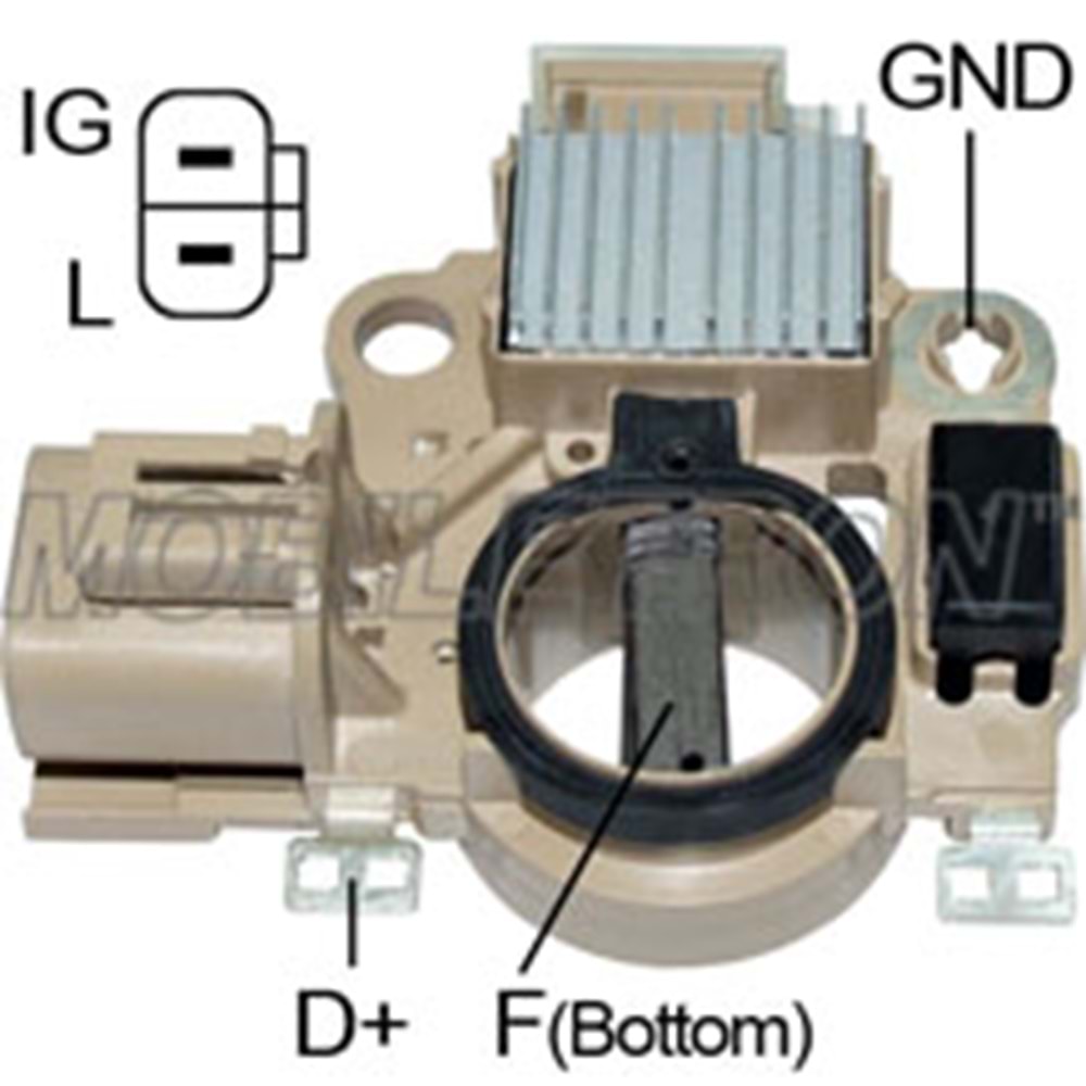 ALTERNATOR KONJEKTOR 12v MITSUBISHI PAJERO 2.5D (4