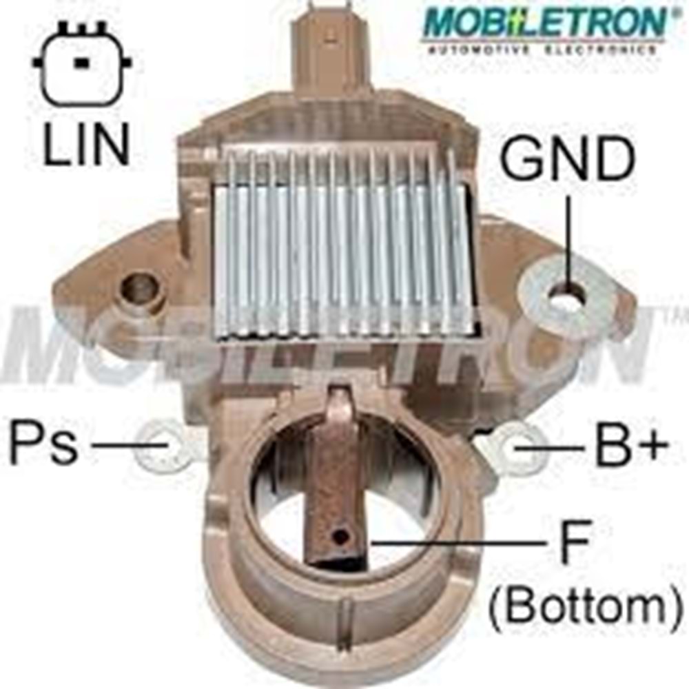 ALTERNATOR KONJEKTOR 14.5V (L-I-N)(TEK FIS) HONDA