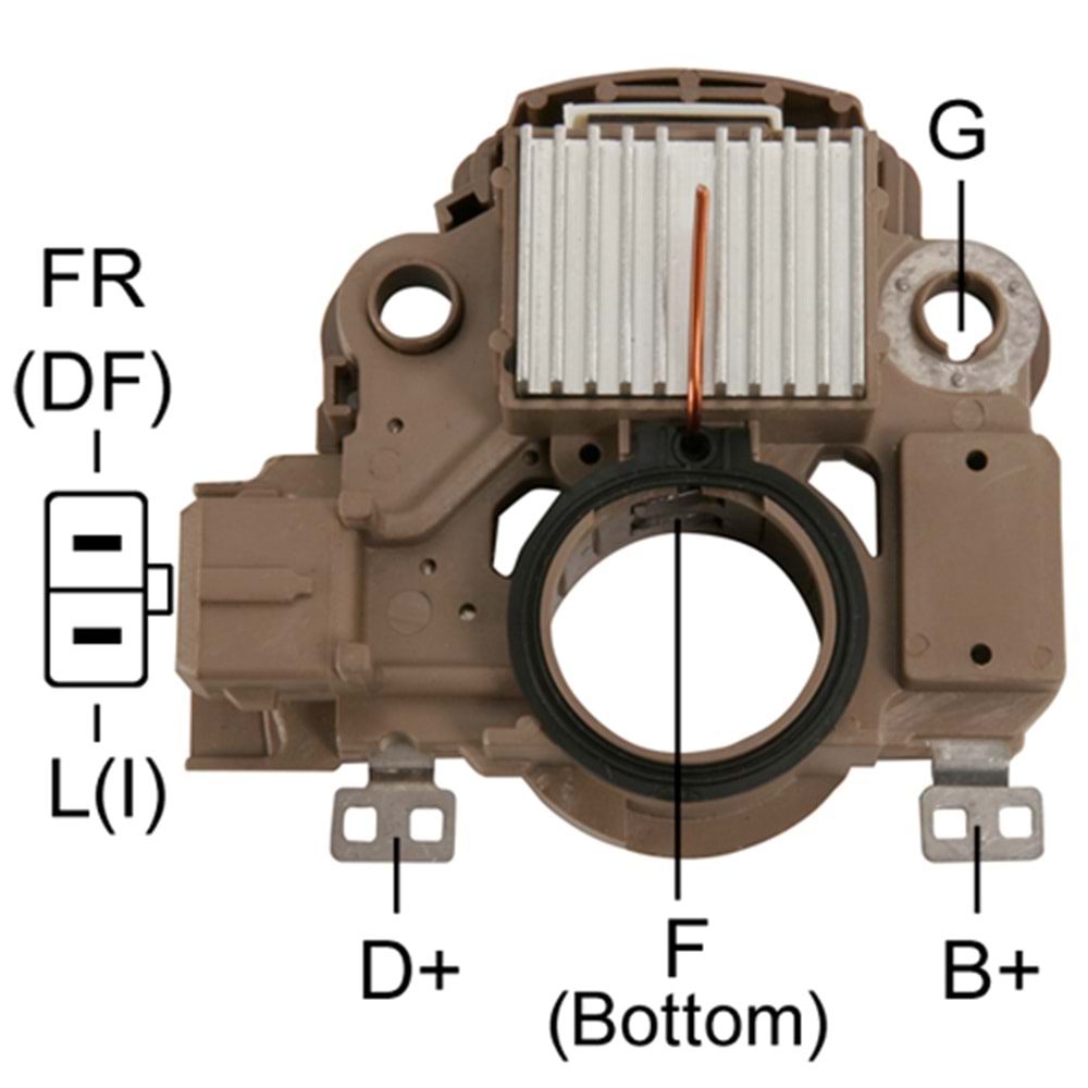 ALTERNATOR KONJEKTOR FORD FIESTA 12V