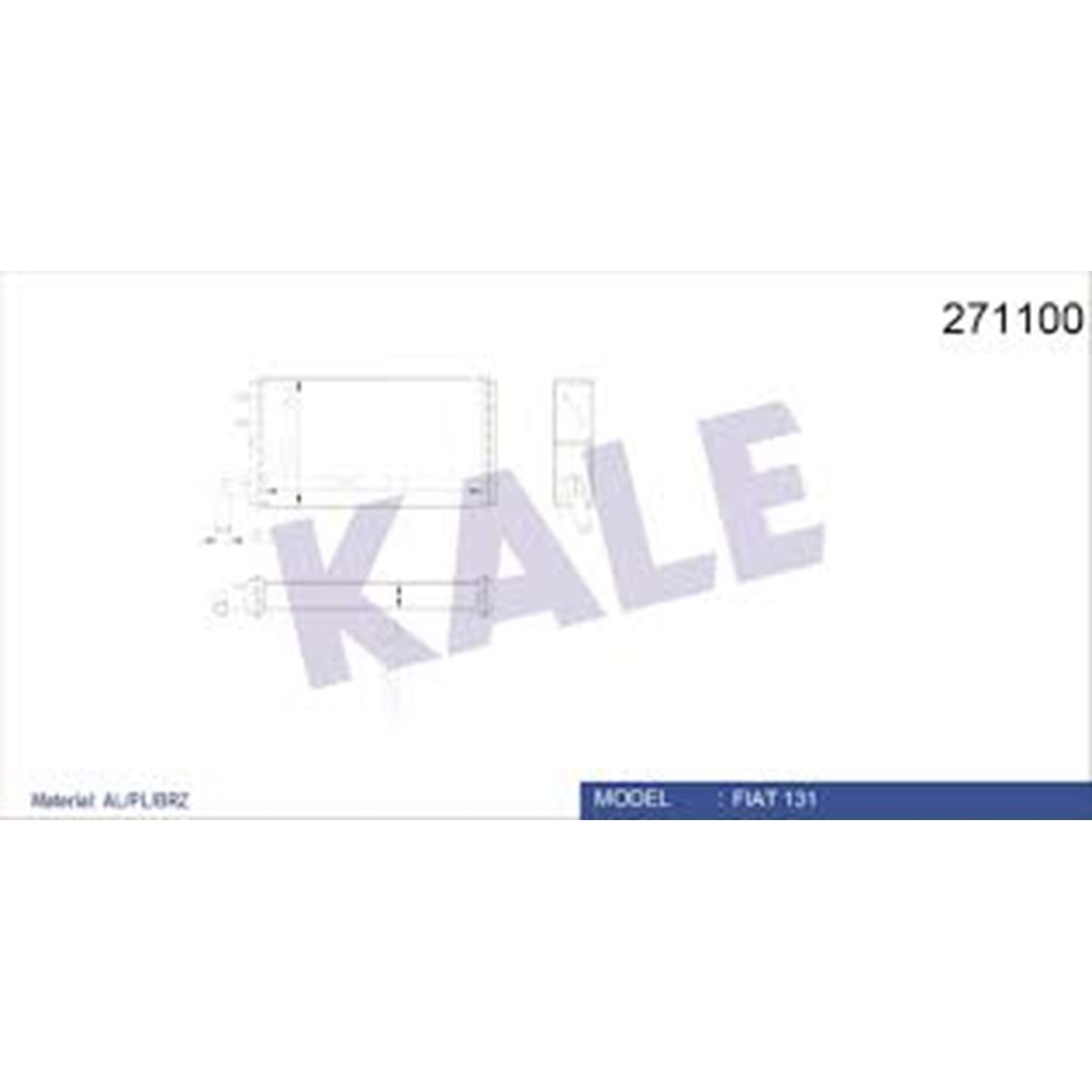 KALORIFER RADYATOR 2 SIRA ALB SISTEM DKS 131