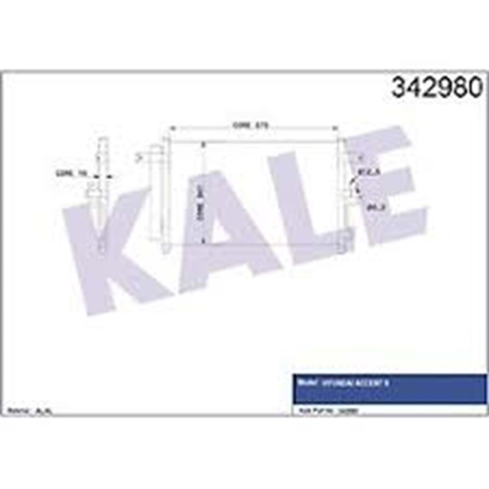 KALORIFER RADYATOR PEUGEOT 301 CITROEN C-ELYSEE
