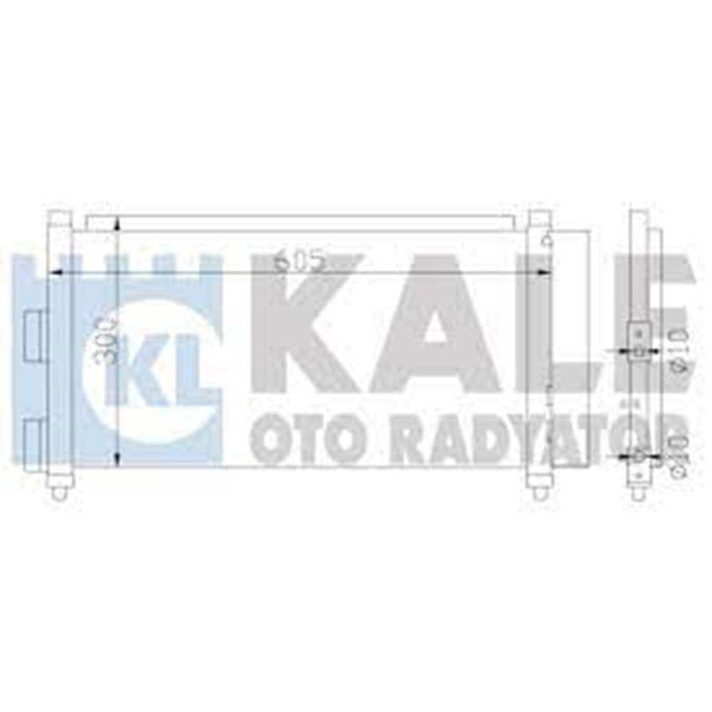 RADYATOR KLIMA DOBLO-PUNTO-IDEA 1.2 1.3 1.4