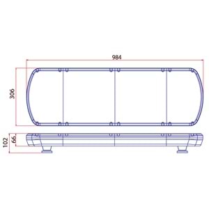 TRAFIK IKAZ LAMBASI LED SARI