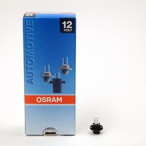 AMPUL 12V 1,2W DUYLU DİPSİZ SİYAH