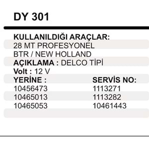 MARS YASTIK 12V.PROFESY.28MT