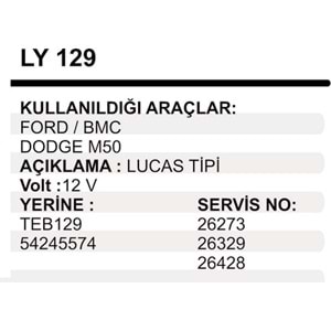 MARS YASTIK FORD-BMC DODGE M50