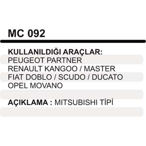 MARS PINYON KAPAGI PARTNER KANGOO