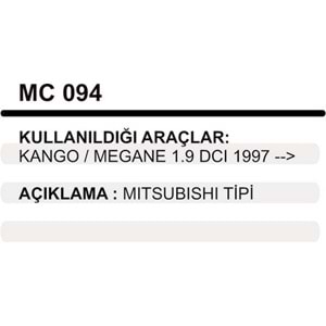 MARS PINYON KAPAK KANGOO MEGANE 1,9 DCI 97->