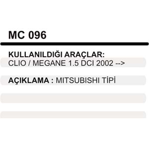 MARS PINYON KAPAK CLIO MEGANE 1,5 DCI 2002->