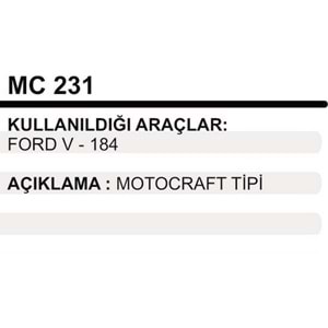 MARS PINYON KAPAGI V184 MOTOGRAFT