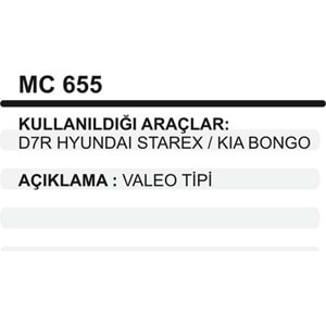 MARS PINYON KAPAK D7R HYUNDAI STAREX / KIA BONGO