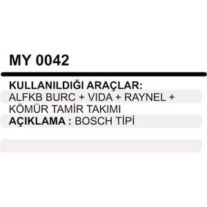 ALFKB MARS BURC+VIDA +RAYNEL+KOMUR TM.TK
