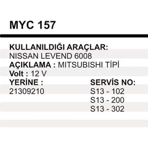 MARS YASTIGI GOVDELI NISSAN LEVEND