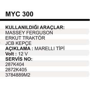MARS YASTIGI GOVDELI PERKINS MF ERKURT
