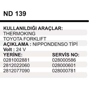 MARS YASTIGI GOVDELI DENSO THERMOKING