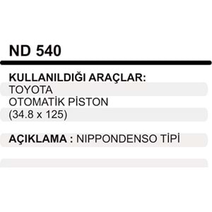 MARS OTOMATIGI PISTON TOYOTA