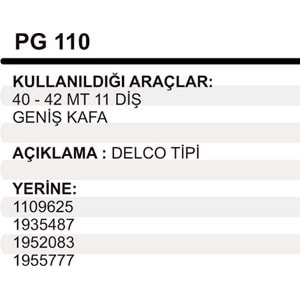 MARS DISLISI 11D 40-42MT G.KAFA