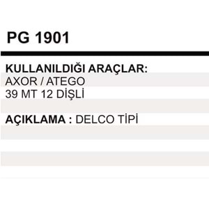 MARS DISLISI DELCO 39MT 12D AXOR-ATEGO
