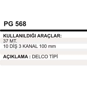 MARS DISLI 10D DELCO 37MT 3 KANAL 100MM